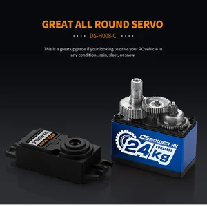 Standard 25 Kg Servo Full Metal Gear Waterproof Servo For Robotic Driver Engines Airplane Rc Steel Servo