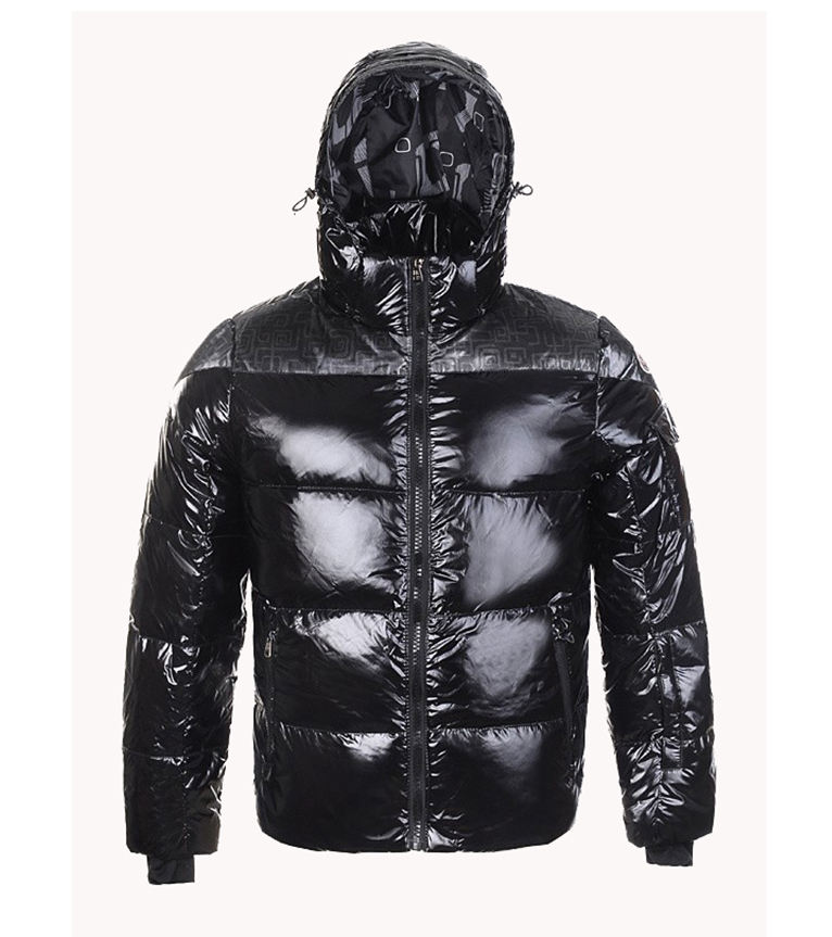 Men Fashion New Design Winter Puffer Shiny Jacket Men Warm Metallic Padding Wholesale Bubble Bomber Jacket