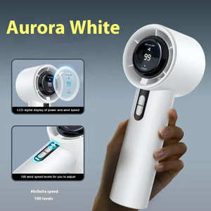 Mini Ventiladores de Bolsillo Recargables por USB-C, Ventilador Portátil con 100 Ajustes de Velocidad para Viajes, Oficina, Uso en Exteriores - Product Image 2