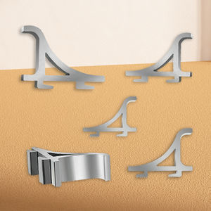 Accessoires de réfrigérateur en alliage d'aluminium manuel, support pour étagère, support pour bac à légumes, crochet pour congélateur, pièces détachées pour réfrigérateur pour la maison - Product Image 4