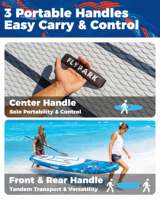 Planche à pagaie gonflable Flypark iSUP Set Prosper Premium Drop Stitch SUP