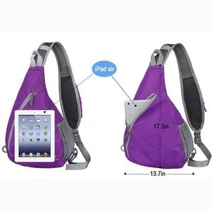 BSCI factory high quality <b>Sling</b> Chest Backpacks Bags cargo Crossbody Shoulder Triangle Packs Daypacks for Cycling Walking <b>Dog</b> - Product Image 5