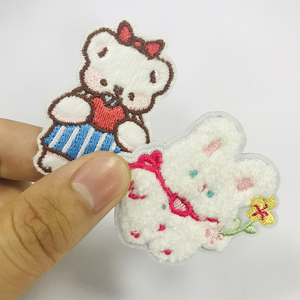 Thêu hình dạng động vật các bản vá lỗi hổ, voi, gấu trúc, cú dễ thương các bản vá lỗi thích hợp cho quần áo trẻ em - Product Image 2