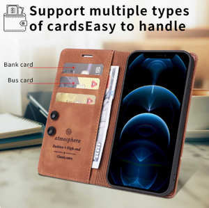 เหมาะสำหรับ Samsung <span class=keywords><strong>A57</strong></span><span class=keywords><strong>เคส</strong></span>โทรศัพท์ A54วินเทจ<span class=keywords><strong>เคส</strong></span>หนัง<span class=keywords><strong>ฝา</strong></span><span class=keywords><strong>พับ</strong></span>หนัง A36ดูดทรงกระเป๋าสตางค์ A02S ป้องกัน A27ปกป้องทุกส่วนของเครื่อง - Product Image 2