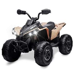 <span class=keywords><strong>Quad</strong></span> pour enfants, 4 roues, voiture jouet à <span class=keywords><strong>monter</strong></span>, 12V, véhicule électrique Can-am avec télécommande, lumières LED, suspension à ressort - Product Image 3
