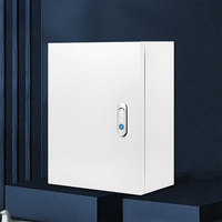 Boîtier de commande en acier laminé à froid, protection IP30, revêtement poudré, panneau électrique durable