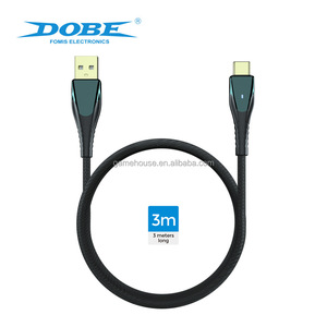 Controlador LD 2. 2 para <span class=keywords><strong>PS5</strong></span> <span class=keywords><strong>Cable</strong></span> <span class=keywords><strong>de</strong></span> <span class=keywords><strong>carga</strong></span> USB y <span class=keywords><strong>cable</strong></span> <span class=keywords><strong>de</strong></span> datos Xboxes con puerto ligero 3M tipo C para transferencia <span class=keywords><strong>de</strong></span> datos - Product Image 2