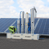 HOP OEM Pompe à eau d'irrigation AC DC de haute qualité Système de pompe à eau solaire Pompes de surface solaires centrifuges pour l'agriculture