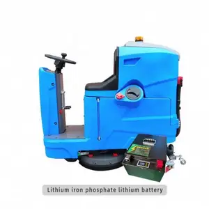 Electric Floor Scrubber Rider Dryer Ride On Auto Machine