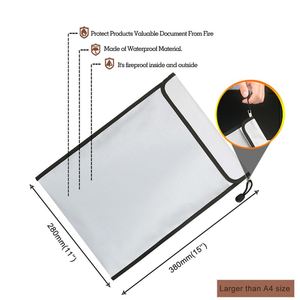 Silicone Coated Polyester Fireproof File <b>Bag</b> - Product Image 4