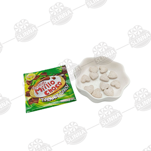 Bonbons en gros <span class=keywords><strong>Millo</strong></span> Choco en forme de cœur, halal, saveur chocolat, sachet de bonbons pressés, emballage en vrac - Product Image 3
