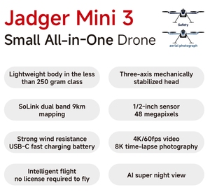 New <b>MINI</b> 3 4K <b>Drone</b> <b>With</b> GPS 29Mins Flight Time Portable Foldable RC Quadcopter for Outdoor Adventures Prosumer <b>Drones</b> - Product Image 5