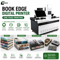 Imprimante numérique à jet d'encre Book Edge avec encre pigmentée et connectivité sans fil pour romans, carnets, albums photo et cartes à jouer