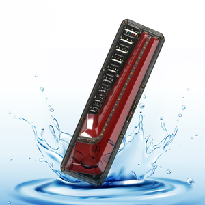 트럭 및 트레일러 용 24V LED 가이드 라이트 순차 방향 지시등 브레이크 테일 라이트 - Product Image 5