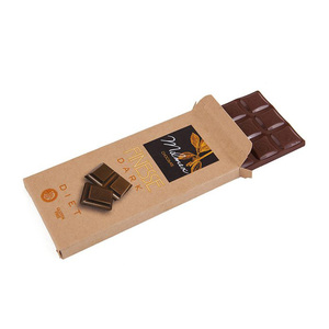 Tùy chỉnh cao cấp gấp hộp giấy cho thanh sô cô la không thấm nước với dập nổi Matt cán UV lớp phủ in xử lý - Product Image 6