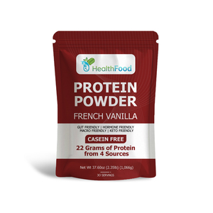 Productos de Nutrición Deportiva con Proteína de Etiqueta Personalizada, Proteína en Polvo con Sabor a Vainilla Francesa, Sin Caseína, Favorece la Digestión - Product Image 1