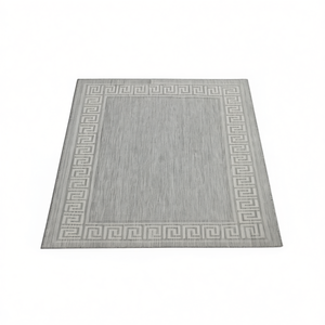 Alfombra Geométrica Sunshine de 7 Pies 10 Pulgadas x 10 Pies 3 Pulgadas, Rectangular, para Interiores y Exteriores, Estilo Clásico, Poliéster, Antideslizante, Hecha a Máquina - Product Image 1