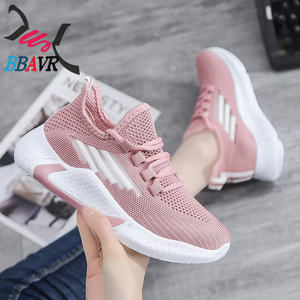 Zapatillas Deportivas Transpirables de Moda al por Mayor, Zapatillas Casuales con Cordones para Mujer - Product Image 5