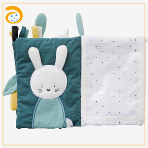 <span class=keywords><strong>Libro</strong></span> de Tela Interactivo Personalizado para Educación Temprana, Resistente al <span class=keywords><strong>Agua</strong></span>, Juguetes para Bebés, Libros de Tela Suaves para Niños - Product Image 4