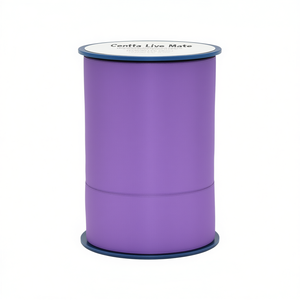 Cinta Lila Mate 500m, Decoración para Fiestas, 3 Piezas por Bolsa - Product Image 2