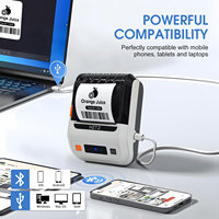 Imprimante d'étiquettes thermiques mini AQ20 HZTZ 2 pouces 203 dpi avec garantie 1 an, USB intégré/ESC portable, SDK inclus
