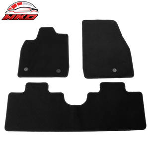Tapis de sol pour Ford Mustang Mach-E 21-25, doublure en velours noir, avant et arrière, antidérapants - Product Image 1
