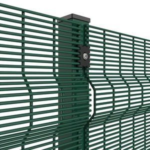 Hot Sale High Security <strong>Border</strong> Fence PVC Coated Welded Steel Wire Mesh Panels 358 Prison Fence Anti Climbing <strong>Fencing</strong> Custom - Product Image 5