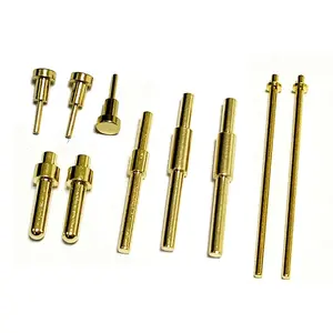 工厂生产的1毫米2毫米节距插头插针连接器pcb板5针4毫米公插针
