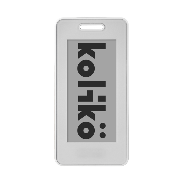 2.13" White Nfc Electronic Label E-ink Paper Display Smart Card for Garments