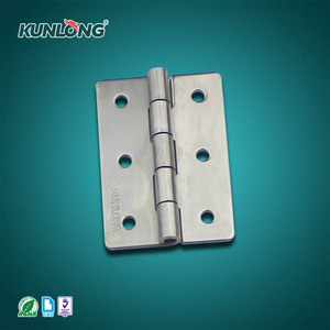 مفصلات مسطحة عالية الجودة من الفولاذ المقاوم للصدأ مناسبة لخزانات الشاسيه ، KUNLONG - Product Image 3