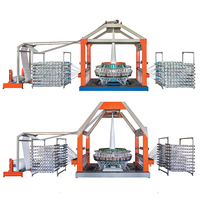 Machine à tisser automatique pour sacs tissés en PP, métier à tisser circulaire à 6 grands navettes pour sacs fourre-tout