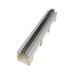 Qualité assurée moderne en acier inoxydable Base en forme de U gouttière couverture de Drainage en béton rapide pour évier d'eau matériau de construction en métal - Product Image 3