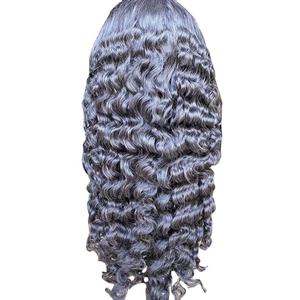 Extensiones de Cabello Humano Natural Ondulado Profundo, 100% Natural, con Punta Plana, Adhesivas, Textura Sedosa y Suave, Larga Duración, Calidad Premium - Product Image 6