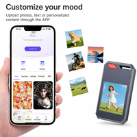 Pelacak Barang Mini F1 dengan Layar E-Ink Personalisasi, Kartu Kontak NFC, dan Pelindung IP65 untuk Koper Perjalanan dan Gantungan Kunci