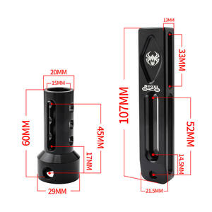 อะแดปเตอร์ขยายคาลิปเปอร์เบรคหน้าจักรยานพับได้สำหรับ Dahon SP8 P18 <span class=keywords><strong>MP18</strong></span> - Product Image 3