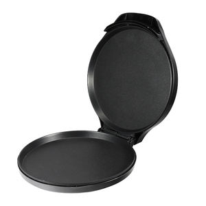 Gaufrier électrique 12 pouces avec plaques antiadhésives, voyant lumineux et nettoyage facile pour la cuisine - Product Image 1