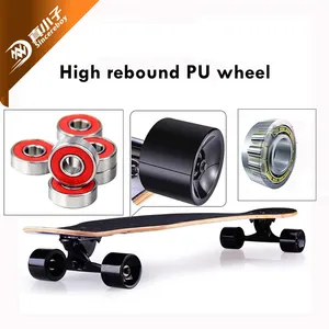 Long Skateboard Professional Wood Skateboard Best Selling Complete Longboard With Pu Wheels