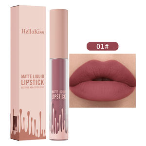 4 Multi-Color de larga duración Hidratante Terciopelo Mate Lápiz labial impermeable Copa antiadherente Brillo de labios - Product Image 1