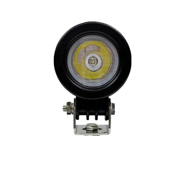 Mini 2-inch 10W LED Work Spotlight Flood White 6500K Car Driving Fog Auxiliary Light for Road 4x4 ATV Auto Exterior Lighting