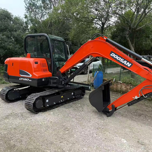 Mini excavatrice d'occasion de 6 tonnes fabriquée en Corée Excavatrice sur chenilles Doosan DX60 d'occasion de haute qualité à vendre - Product Image 1