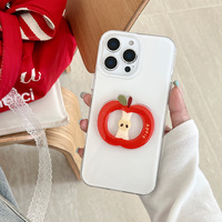 IMD pêche pastèque ananas fruits conception dessin animé femmes étui pour iPhone 17Air 16E 15 14 13 12 11 Pro Max Plus 3D fille couvre