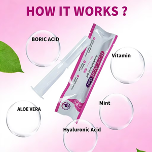 Yoni Vajina Sıkılaştırıcı Jel Doğal Bitki Özleri Çin Bitkileri Antibakteriyel pH Dengeleyici Güvenli Borik Asit Jeli Kadın Vajinal Jeli - Product Image 3
