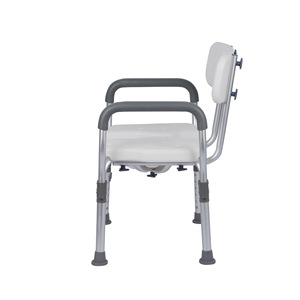 Adjustable Height Non-Slip Shower <strong>Chair</strong> with Back for <strong>Elderly</strong> and Disabled Home Care Bathroom Rehabilitation Therapy Supply - Product Image 5
