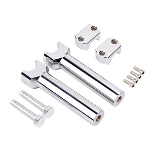 Kit de Elevación de Manillar de Motocicleta Genérico de 25 mm, Aleación de Aluminio CNC, Ajuste Universal para Harley, Honda, Suzuki - Product Image 1