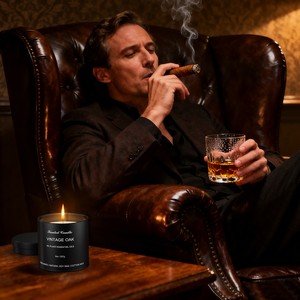 Juego de Regalo de <span class=keywords><strong>Velas</strong></span> Aromáticas para Hombre - Paquete de 6 <span class=keywords><strong>Velas</strong></span> de Soya de Lujo para el Hogar, Regalos de Cumpleaños Aromáticos para Hombres, Papá, Esposo, Novio - Product Image 5