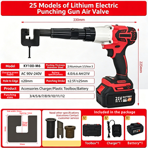 Perceuse sans fil portable KY100-M60, kit <span class=keywords><strong>de</strong></span> perceuse sans balais, batterie au lithium 21V rechargeable, perforateur, support <span class=keywords><strong>de</strong></span> panneau solaire extérieur, goulottière <span class=keywords><strong>de</strong></span> câbles - Product Image 3