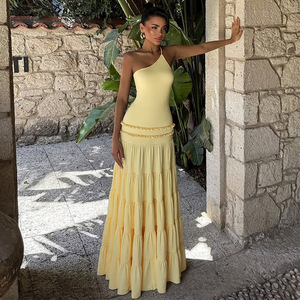 chinese dress ladies PRETTYGARDEN Womens Summer Dresses Sleeveless Elegant Square Neck Alin main image 0