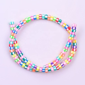 Xinyi, venta al por mayor, cuentas <span class=keywords><strong>de</strong></span> arcilla polimérica en forma <span class=keywords><strong>de</strong></span> rueda <span class=keywords><strong>de</strong></span> 7x3,5mm, cuentas <span class=keywords><strong>de</strong></span> <span class=keywords><strong>playa</strong></span> coloridas <span class=keywords><strong>de</strong></span> verano, cuentas sueltas para la fabricación <span class=keywords><strong>de</strong></span> joyas - Product Image 3