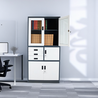 Abattre l'armoire en acier de stockage de bureau avec le coffre-fort