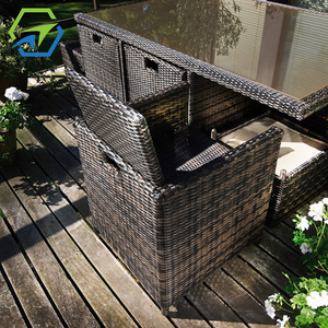 Best-Selling Modern UK Outdoor <strong>Garden</strong> <strong>Rattan</strong> Aluminium <strong>Dining</strong> Table Set Popular Patio Conversation Sofa Outdoor <strong>Furniture</strong> - Product Image 6